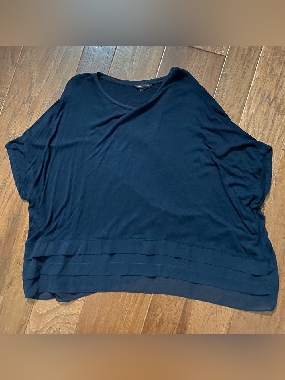 Club Monaco navy blue blouse in XS/S #clubmonaco #workwear